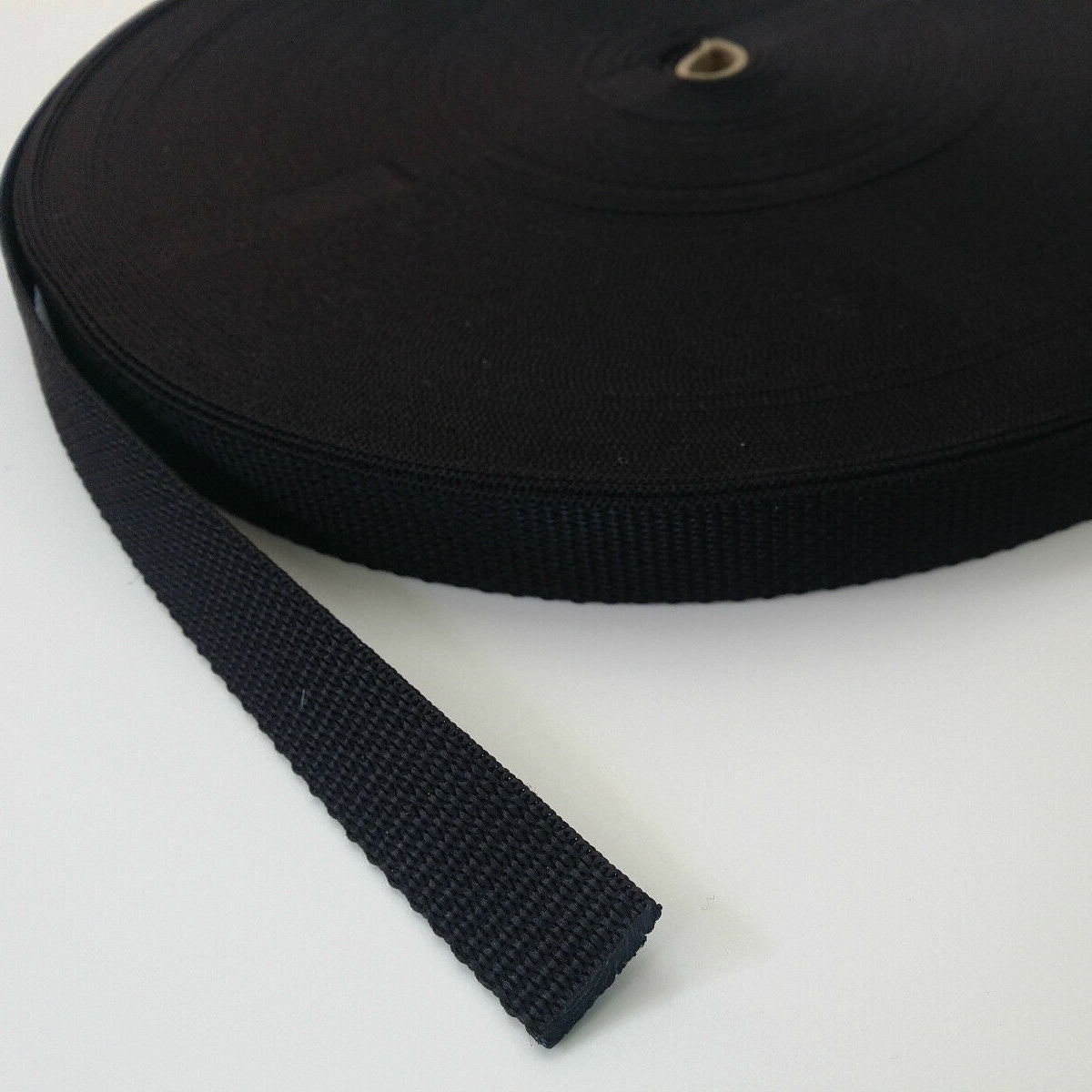 roll of 20mm webbing on a white background