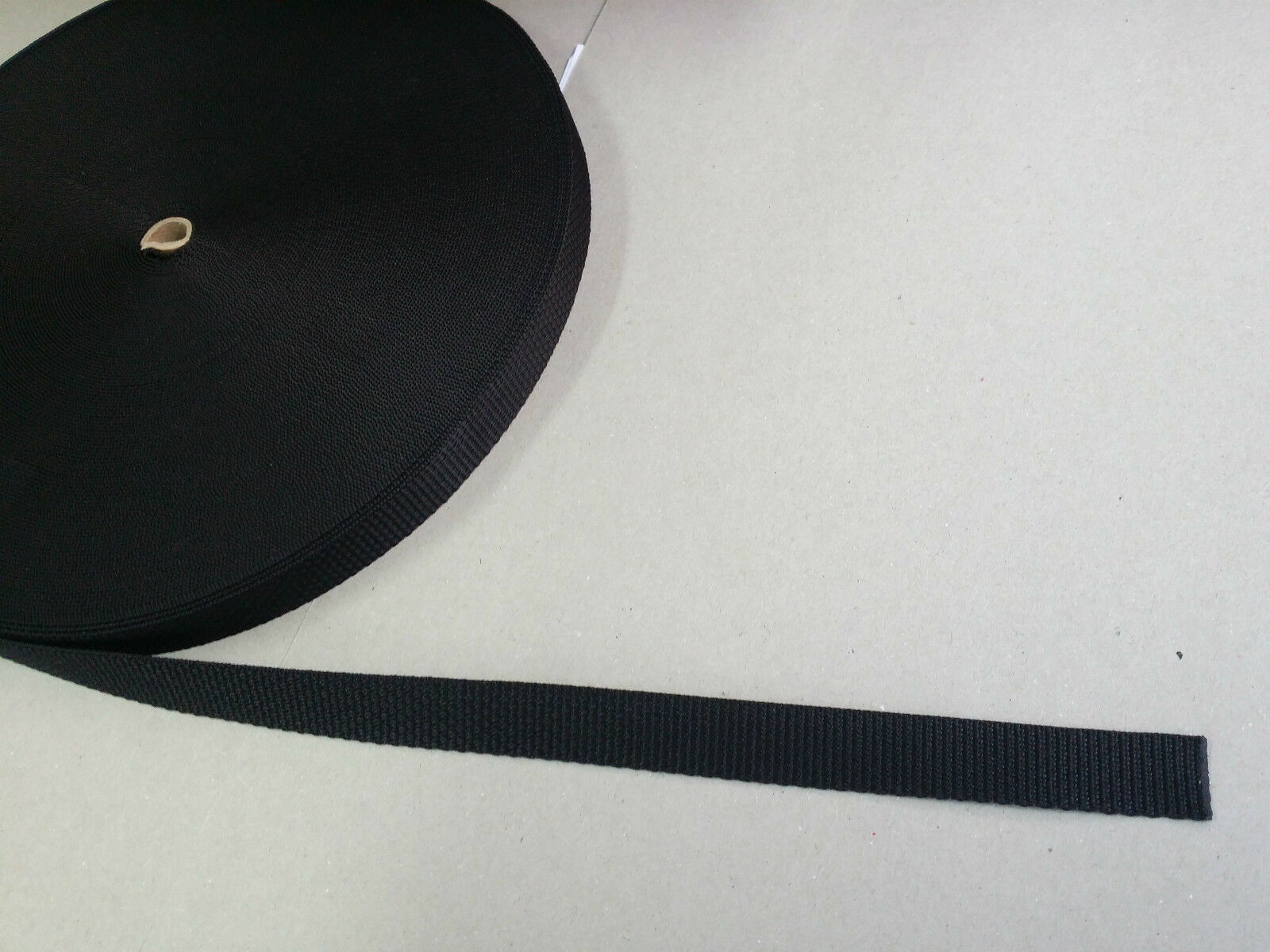 image of an open roll of 20mm webbing